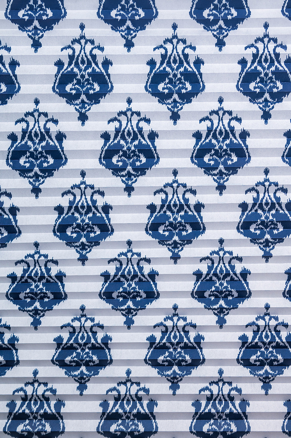 Blue JKat Window Shade