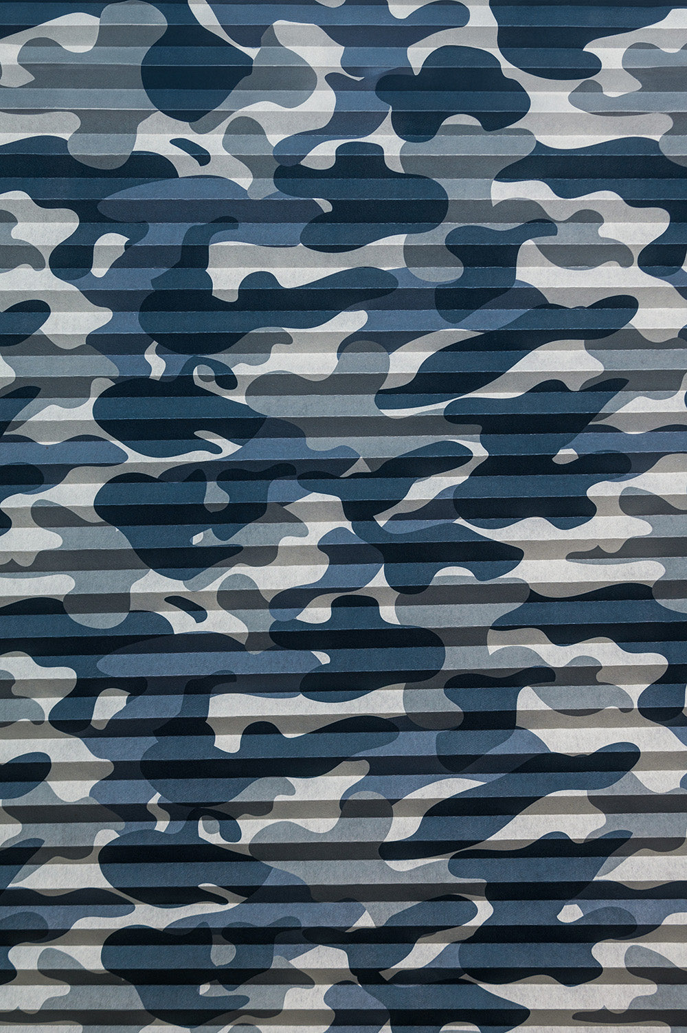 Grey Camo Window Shade