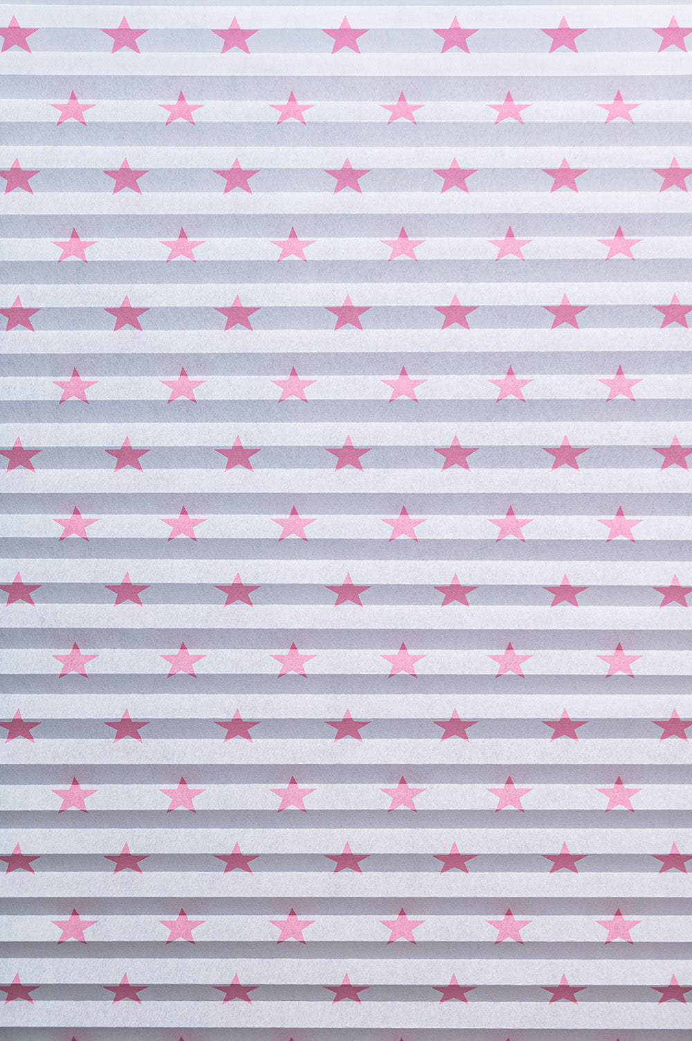 Pink Stars Window Shade