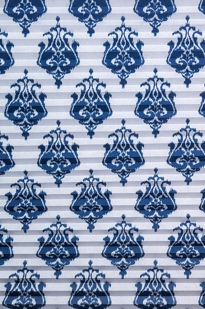 Blue JKat Window Shade
